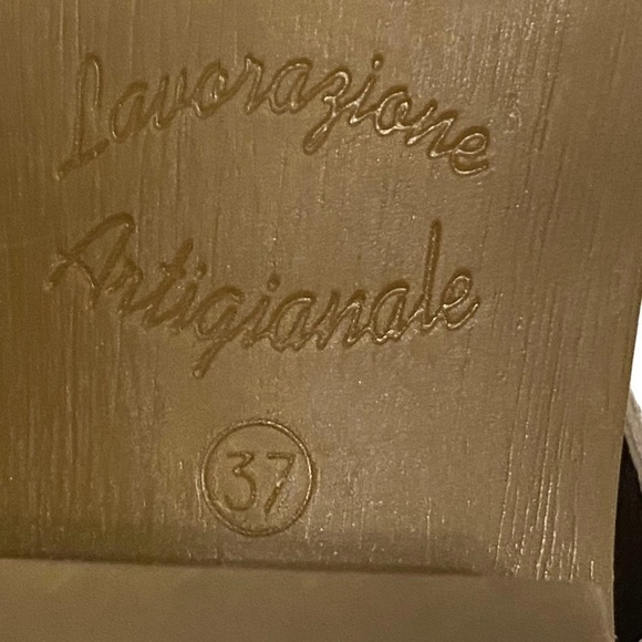 UNITY IN DIVERSITY x Lavorazione Artigiana Italian Snakeskin Leather Booties 37 - Picture 15 of 16